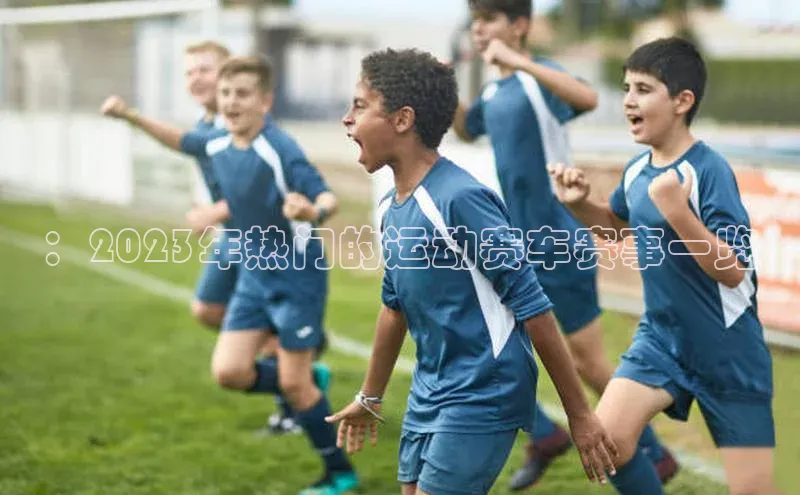：2023年热门的运动赛车赛事一览